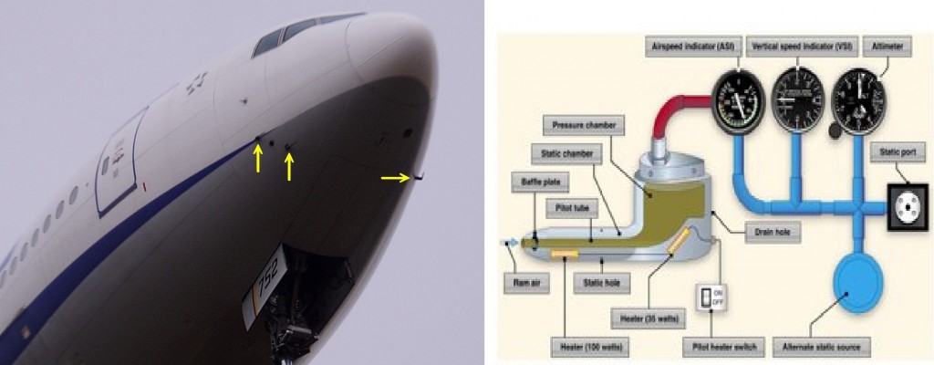 777型機のピトー管_装着位置と原理